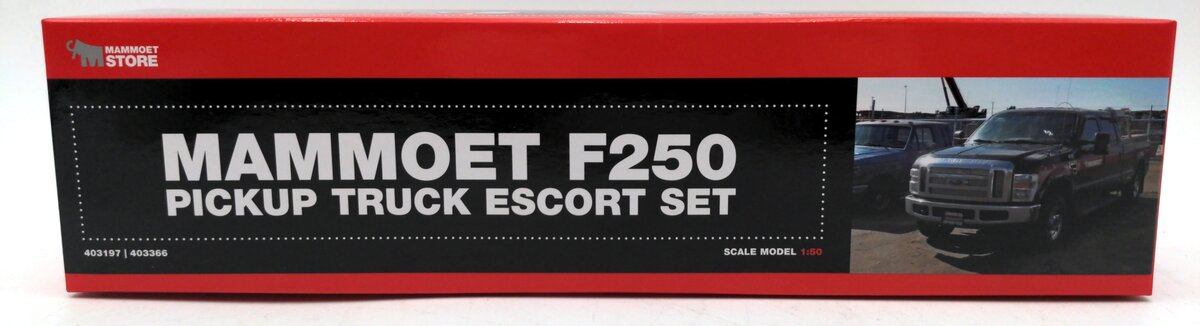 Sword Models M410217 1:50 Scale Mammoet F250 Pickup Truck Escort Set