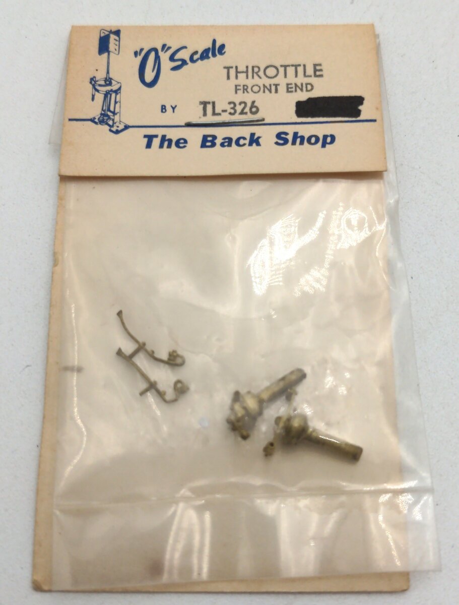 The Back Shop Tl-326 O Scale Front End Throttle