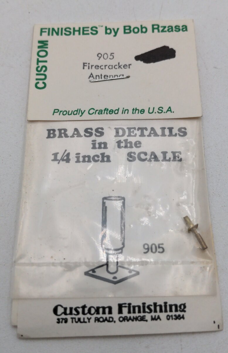 Custom Finishing 905 O Scale Firecracker Antenna