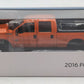 Sword Models SW1200-DOT 1:50 Scale 2016 Ford F-250 Pickup Truck (Orange)