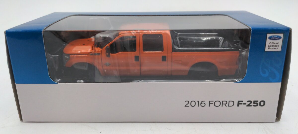 Sword Models SW1200-DOT 1:50 Scale 2016 Ford F-250 Pickup Truck (Orange)