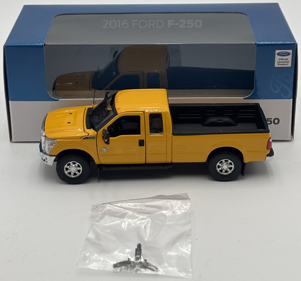 Sword Models SW1100-YC 1:50 Scale 2016 Ford F-250 Pickup Truck (Yellow)