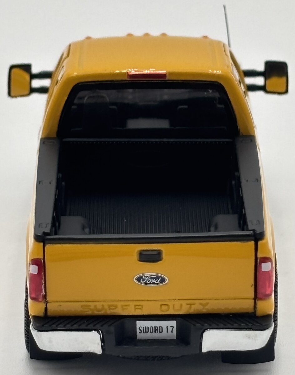 Sword Models SW1100-YC 1:50 Scale 2016 Ford F-250 Pickup Truck (Yellow)