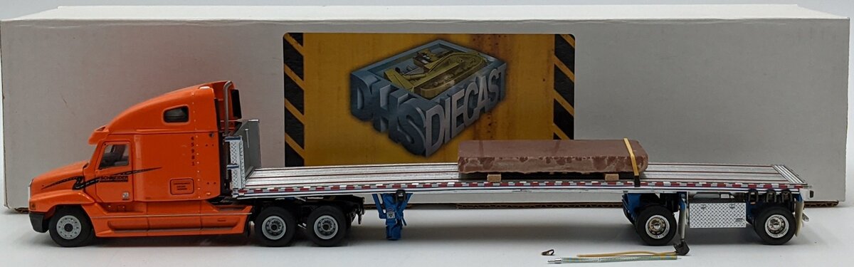 Sword Models 1:50 Scale Schneider Freightliner & Flatbed w/Stone Load