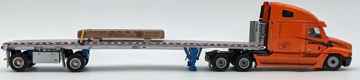 Sword Models 1:50 Scale Schneider Freightliner & Flatbed w/Stone Load
