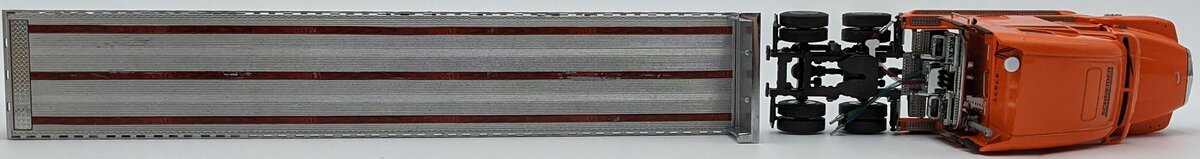 Sword Models 1:50 Scale Schneider Freightliner & Flatbed w/Concrete Barrier Load