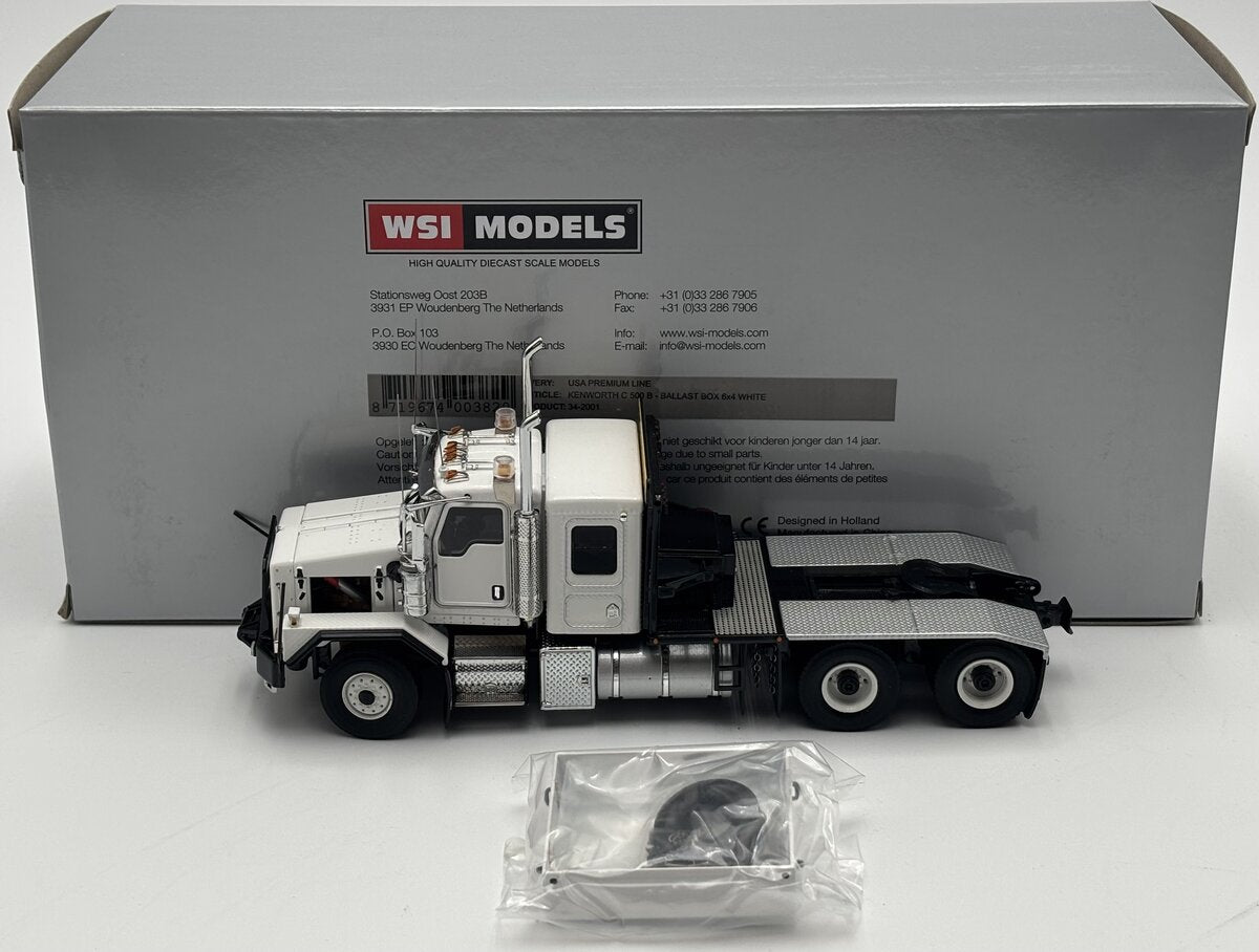 WSI 34-2001 1:50 Kenworth C500B Heavy Tractor w/Ballast Box