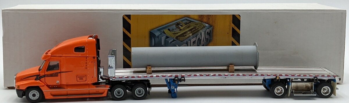 Sword Models 1:50 Scale Schneider Freightliner & Flatbed w/Pipe Load