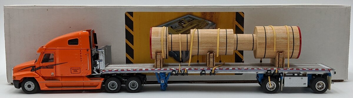 Sword Models 1:50 Scale Schneider Freightliner & Flatbed w/Turbine Load