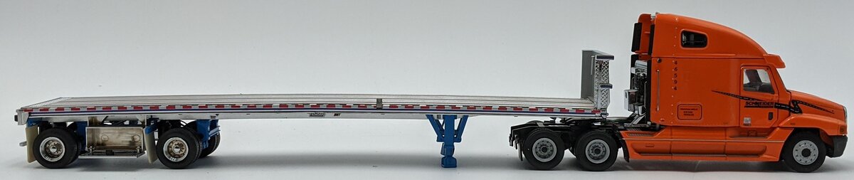 Sword Models 1:50 Scale Schneider Freightliner & Flatbed w/Wood Block Load