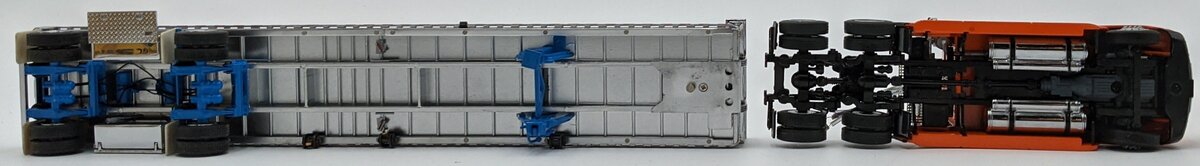 Sword Models 1:50 Scale Schneider Freightliner & Flatbed w/Wood Block Load