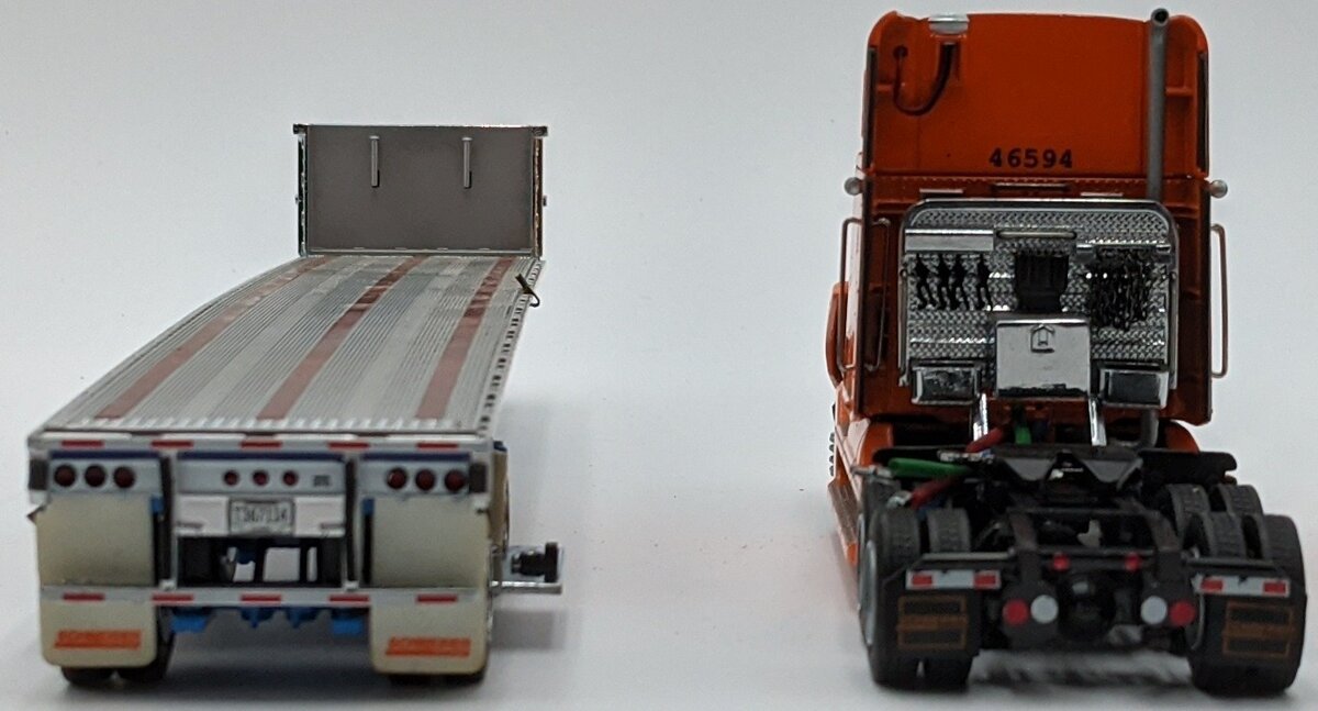 Sword Models 1:50 Scale Schneider Freightliner & Flatbed w/Wood Block Load