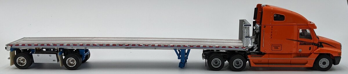 Sword Models 1:50 Scale Schneider Freightliner & Flatbed w/Copper Pipe Load