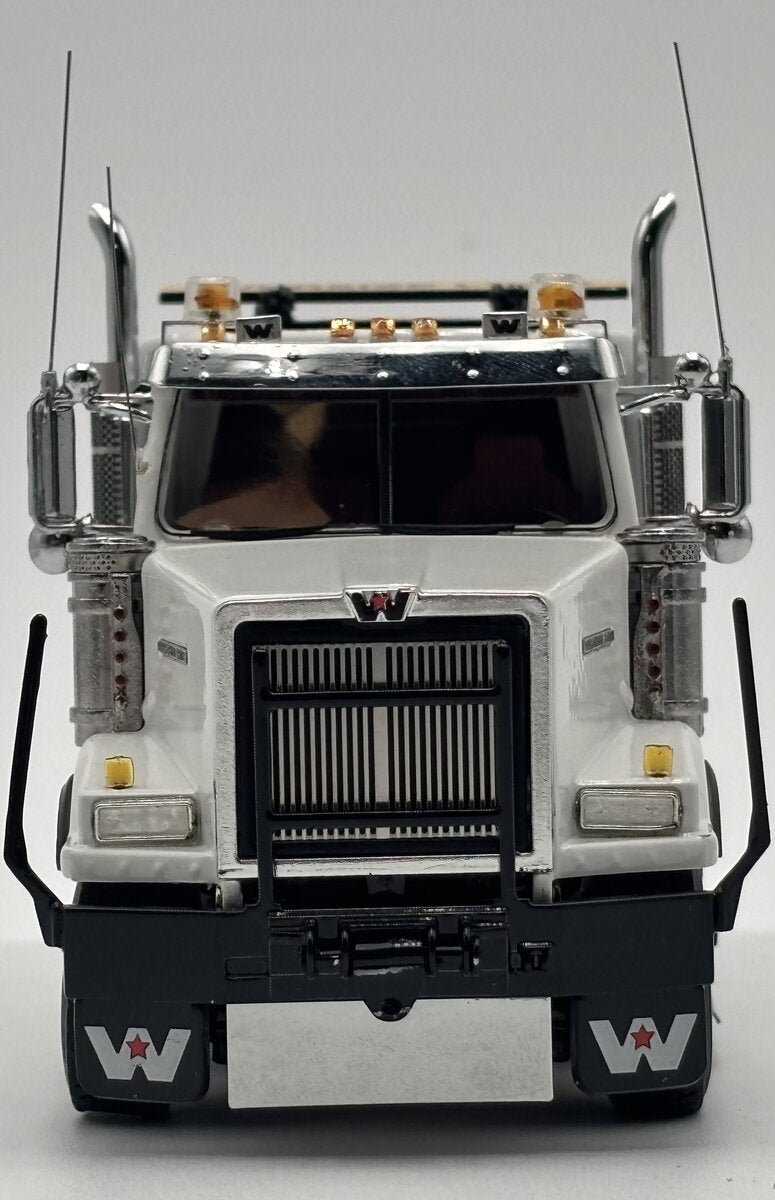WSI 34-2004 1:50 White Western Star 4900-1 Semi-Tractor w/Ballast Box Bigge
