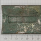 Lionel 0926-7 Green Prewar Locomotive Cab Roof with Some Rust Spots