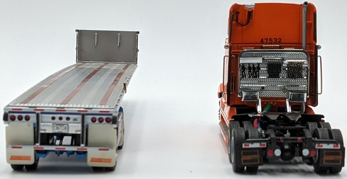Sword Models 1:50 Scale Schneider Tractor & Flatbed w/Concrete Slab Load