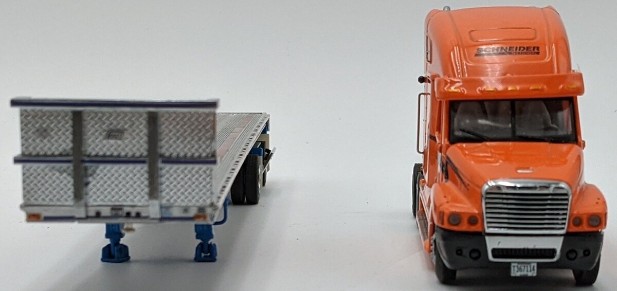 Sword Models 1:50 Scale Schneider Tractor & Flatbed w/Covered Load