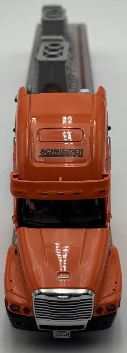 Sword Models 1:50 Scale Schneider Freightliner w/Flatbed & Engine Block Cargo