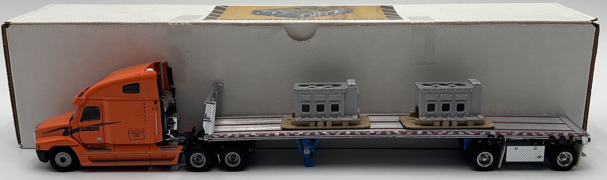 Sword Models 1:50 Scale Schneider Freightliner w/Flatbed & Engine Block Cargo