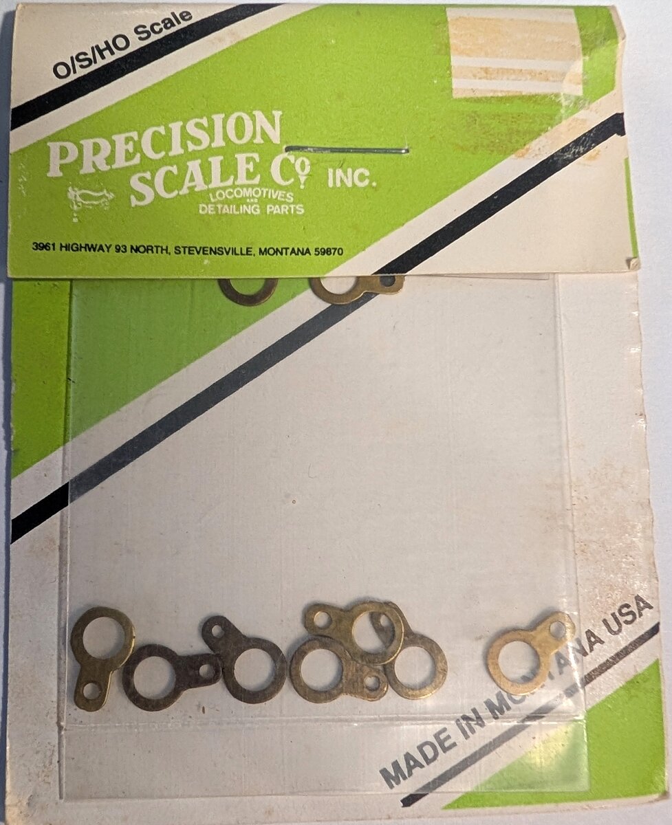 Precision Scale Co. 48288 O/S/HO Scale Soldering Lugs/Earth Tags