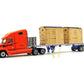 Sword Models 1:50 Scale Schneider Freightliner & Flatbed Trailer w/Wooden Crates