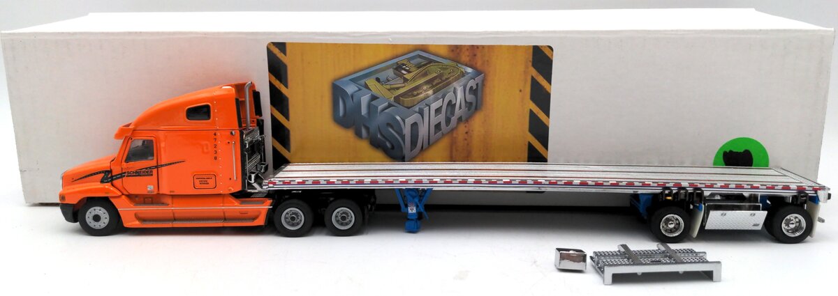 Sword Models 0895 1:50 Scale Freightliner Schneider Flatbed Truck