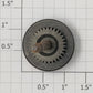 Lionel 8379-30 Fire Car Geared Wheel & Swaged Axle