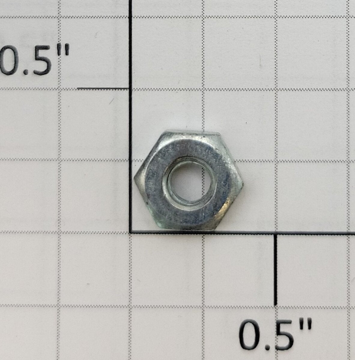 Lionel #8-32 Steel Hex Machine Screw Nut