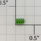 Digi-key 455-2290-ND Green 3-Position Rectangular Receptacle Female Connector