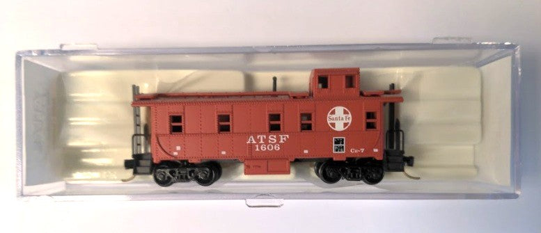 Atlas 35632 N Scale ATSF Santa Fe Cupola Caboose #1606