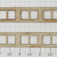 American Flyer 4000-25 S Scale Tin Passenger White Window Inserts (Pair of 2)