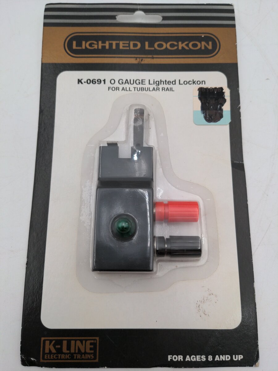 K-Line K-0691 O Gauge Lighted Lockon For All Tubular Rail