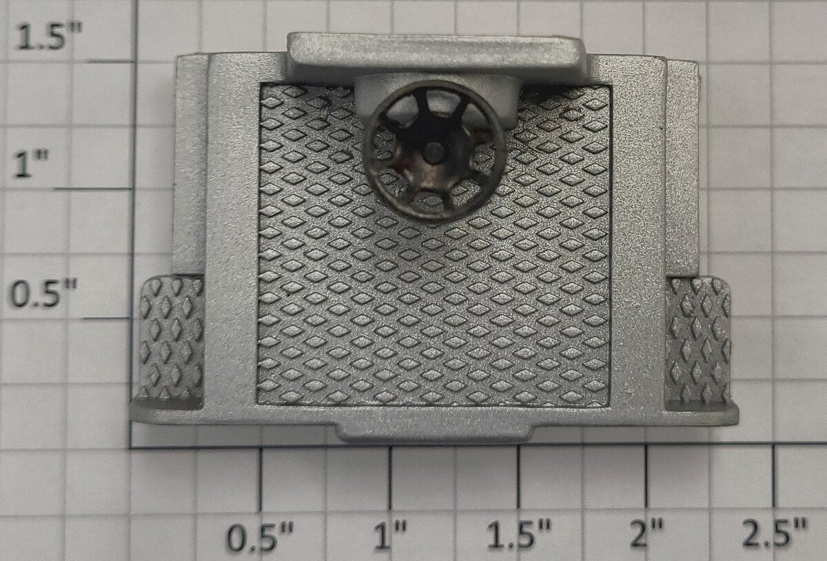 Lionel 9304-8 Silver Dump Car Pilot Platform with Brake Wheel