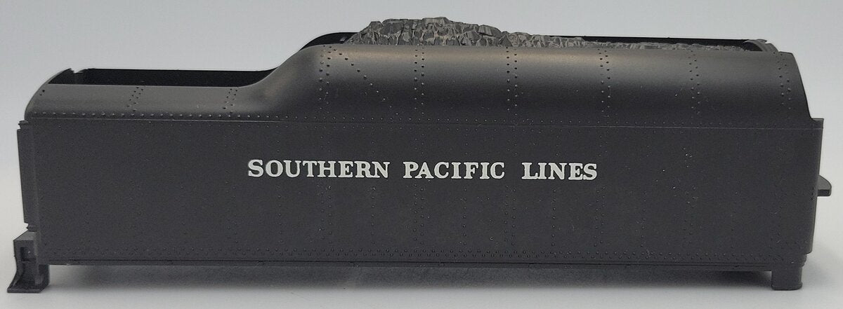 R.W.G. 2046W-50 O Gauge Black Southern Pacific Lines Plastic Tender Shell