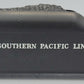 R.W.G. 2046W-50 O Gauge Black Southern Pacific Lines Plastic Tender Shell