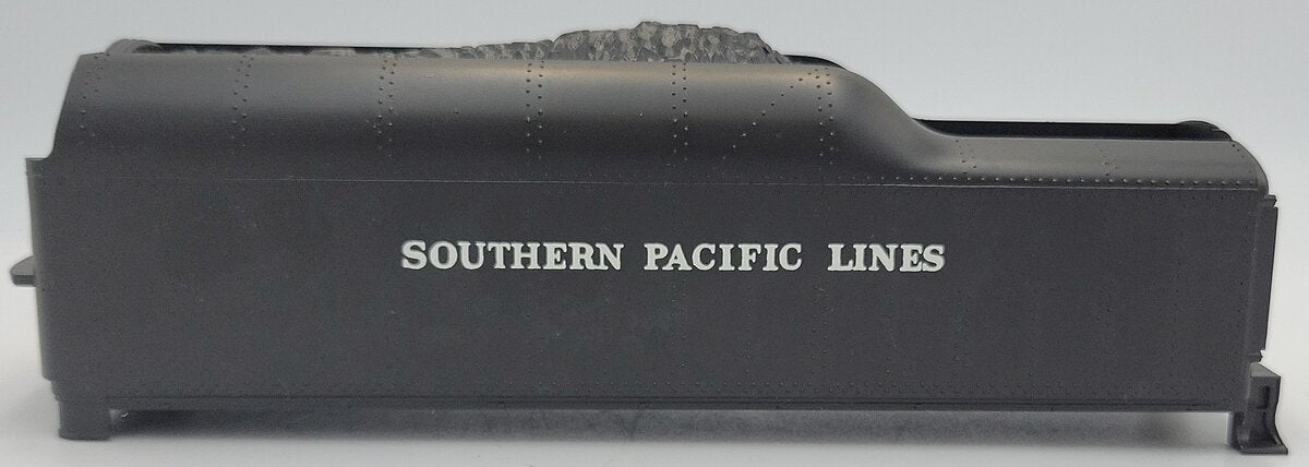 R.W.G. 2046W-50 O Gauge Black Southern Pacific Lines Plastic Tender Shell
