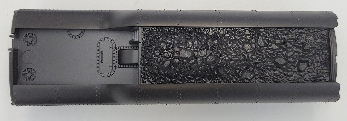 R.W.G. 2046W-50 O Gauge Black Southern Pacific Lines Plastic Tender Shell