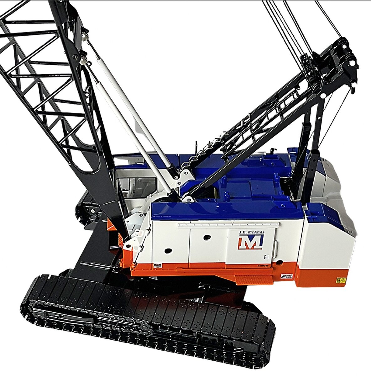 Weiss Brothers WBR030-1205 1:50 Manitowoc 4100 Crawler Crane - JE McAmis