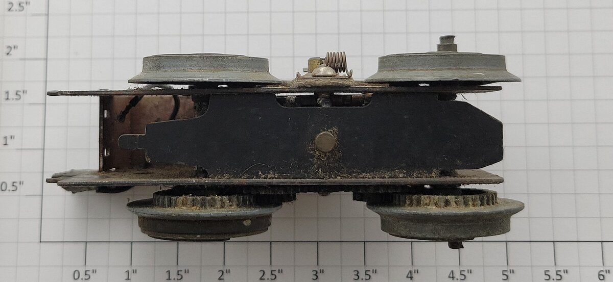 Marx MX-20-3 O Gauge Steam Chassis Motor Assembly without E-Unit and Bulb