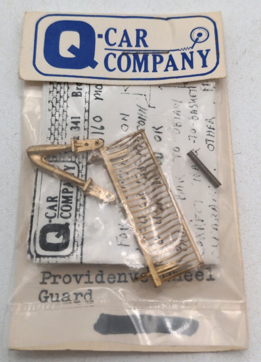 Q-Car Company B160 O Scale Providenve Wheel Guard Pilot