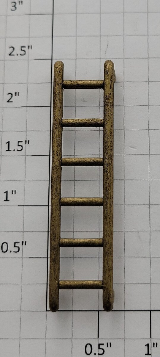 Lionel 400E-82 Brass 6-Rung Tender Ladder