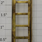 American Flyer AW5020 Brass 6-Rung Ladder