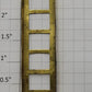 American Flyer AW5020 Brass 6-Rung Ladder