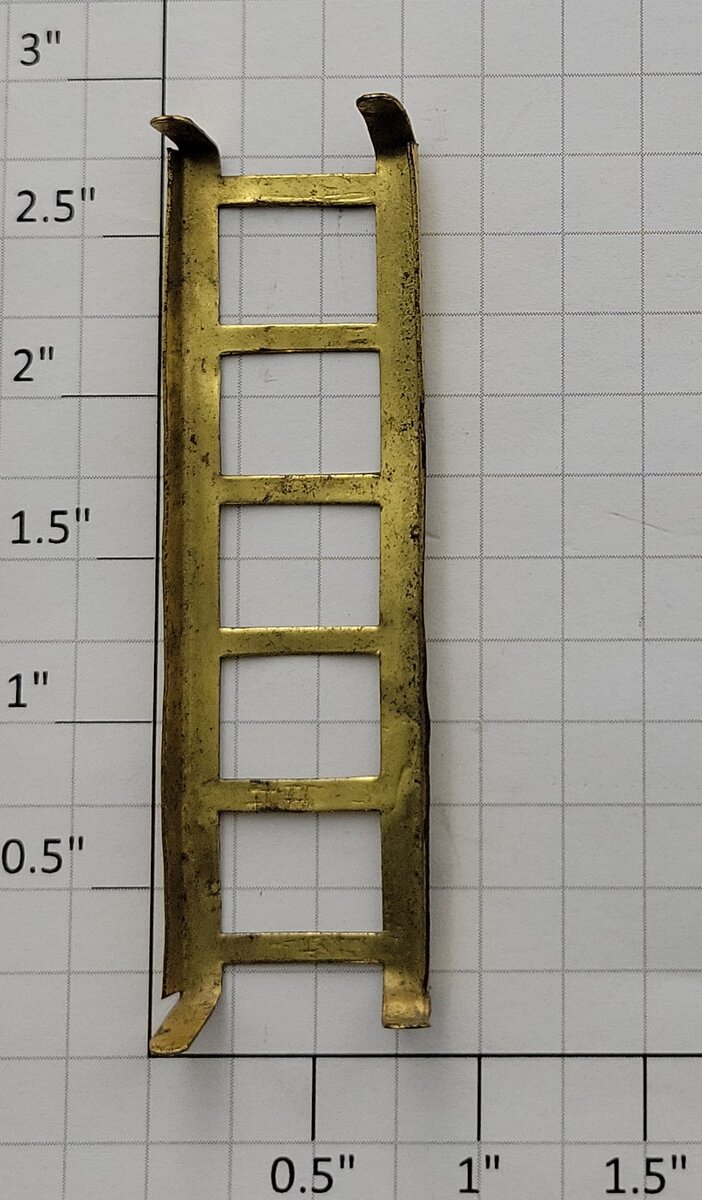 American Flyer AW5020 Brass 6-Rung Ladder
