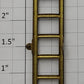 Lionel 213-6 Brass 8-Rung 200 & 500 Series Stock, Reefer, & Boxcar Ladder