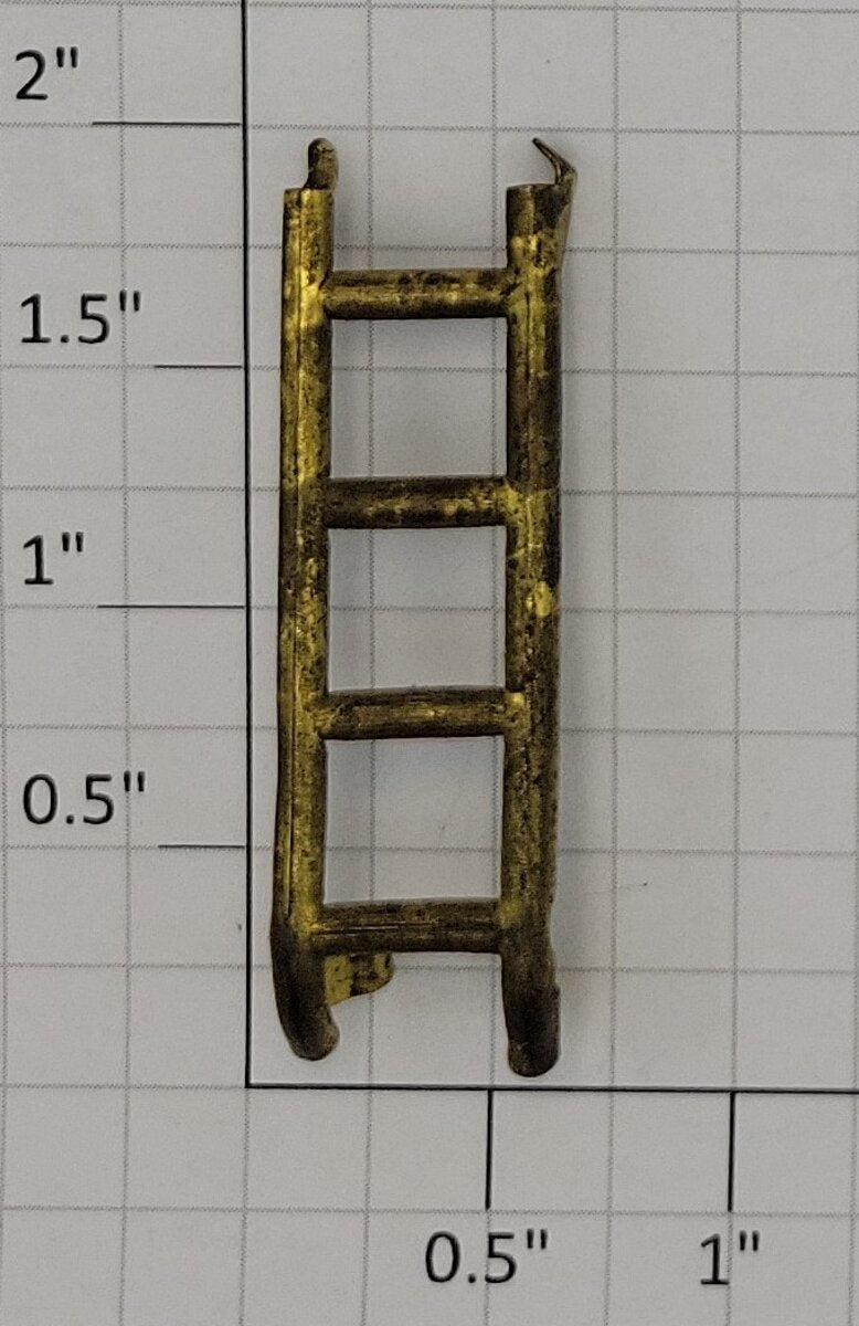 Lionel 815-5 O Gauge Prewar Brass 4-Rung Tank Car Ladder #815, 2815