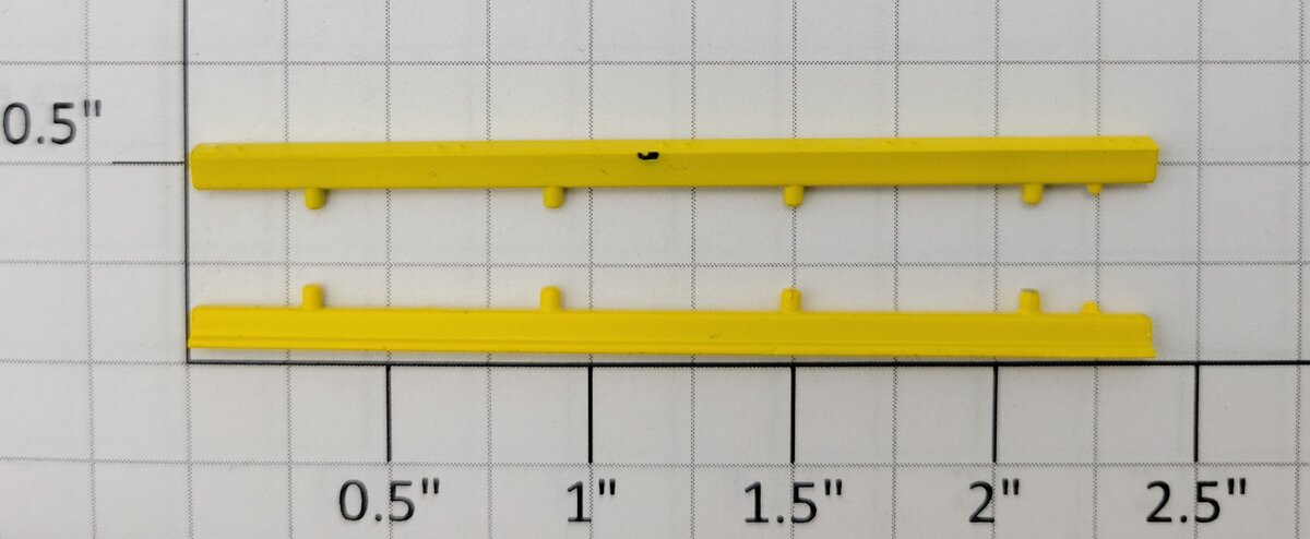 S-Helper 652-04-04-BY Bright Yellow Bottom Door Guide (Set of 2)