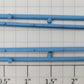 S-Helper 652-04-04-BB Bright Blue Bottom Door Guide Sprue (Set of 2)