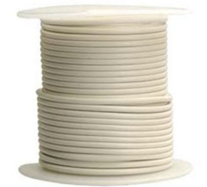 Southwire 41817 White 18 Gauge 100 Bulk Spool Primary Wire