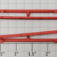 S-Helper 652-04-04-O Orange Bottom Door Guide Sprue (Set of 2)